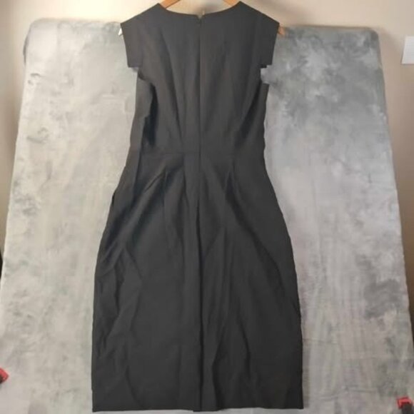 j.Crew Womens Black Resume Sleek Professional‎ Corporate Chic Quiet Luxury Dress - Picture 2 of 12